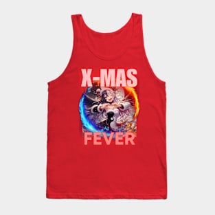 Kawaii, Anime Girl, X-Mas Fever | Catsie Cat Tank Top